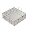 Anysizebasket Rectangular Wire Mesh Basket: 18Lx18Wx6H, 304 SS, 5/16 Rod Frame, Mesh: 4 x .063 TMT-180180060-Q04S - alternate 2